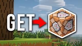 How to GET COMMAND BLOCKS in Minecraft (2024) Easy Spawn a Command Block