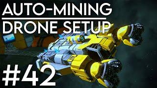 AUTO MINING DRONE - Space Engineers solo survival #42