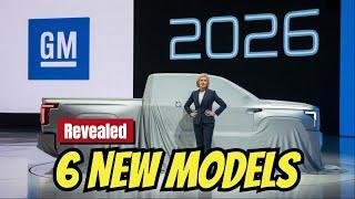 GM Just Shook the Auto World: 6 Game-Changing Vehicles Coming in 2026