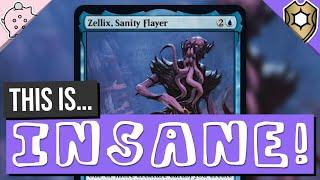 This is Insane! | Zellix, Sanity Flayer | Commander Legends Baldur's Gate Spoiler | MTG