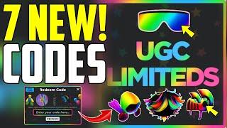 *NEW* ALL WORKING CODES FOR UGC LIMITED IN MARCH 2025! ROBLOX UGC LIMITED CODES