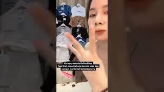 Live jualan OLSHOOP Sambil Buka Baju Bikin Gagal Fokus