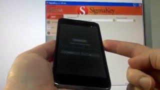 Vodafone Smart Prime 6 VF-V895N unlock done with Sigmakey