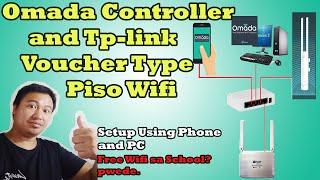 How to Set up Omada Controller Tp-link to use as Voucher Type Piso Wifi- Pinoy Tech Tips