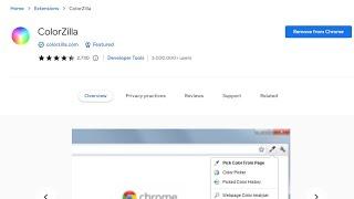 How to install & use Colorzilla | Google Chrome | Extension | Code Lounge
