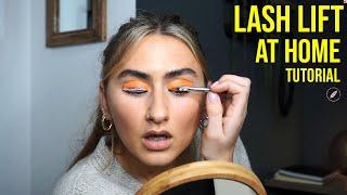 How to do your Lash Lift at home tutorial and get great results