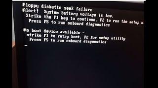 How to fix 'NO BOOT DEVICE AVAILABLE' on dell Pc's