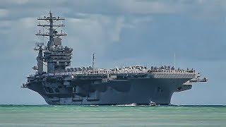 USS Nimitz - VIP Tour & Flight Deck Action