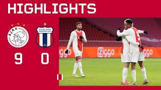 Goals Galore  | Highlights Ajax - Excelsior Maassluis | KNVB Cup