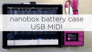 1010music nanobox | battery case + USB MIDI