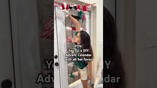 A recap of everything she got in her DIY advent calendar this year. #christmas #craft