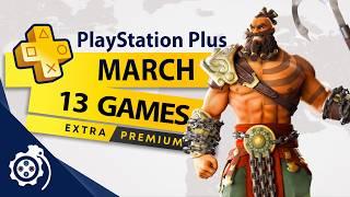 PlayStation Plus Extra and Premium - March 2025 (PS+)