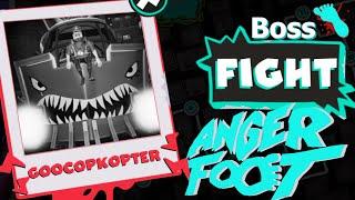 Anger Foot 2k Let's Play Part 6, easy GooCopKopter Boss fight