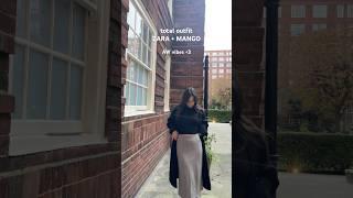 Zara + Mango total outfit. Autumn Winter vibes