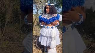 blue attire Zulu #africa #tradition #culture #shortsfeed #southafrica #zulu #africanfolklore