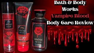 (Review) NEW! Vampire Blood Body Care ▌Bath & Body Works #bathandbodyworks #review