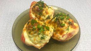 Перец фаршированный мясом и рисом | Перцы фаршированные в духовке