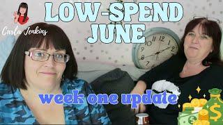 LOW SPEND JUNE - LET'S SEE HOW THAT'S GOING SO FAR! | CARLA JENKINS