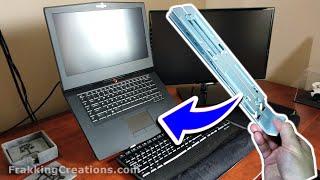 Best portable laptop stand for work, school, travel, home - Foldable aluminum laptop stand
