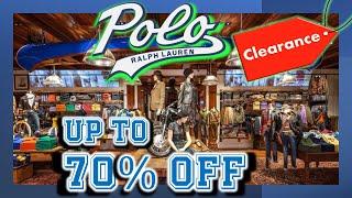 UP TO 70% OFF Polo Ralph Lauren Factory Outlet Shopping Spree- Extra 25% OFF ALL CLEARANCE Sale