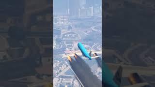 Gta 5 gameplay plane crash  - GTA 5 #shorts