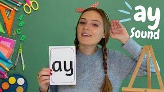 'ay' Sound Phonics | Learn to Read with 'ay' Words | British Teacher's Phonics Lesson