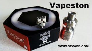 Authentic Vapeston Cloudnus RDTA Unboxing Review - 3FVAPE