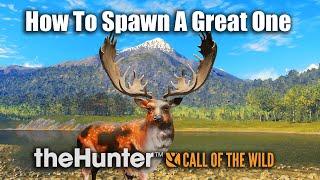 How To Spawn A Great One - theHunter Call Of The Wild