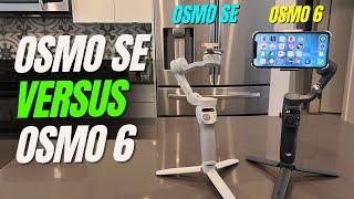 #DJI osmo SE v.s DJI osmo 6 - FULL COMPARISON #gimbal  REVIEW