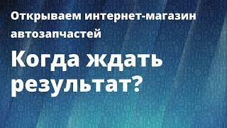 Открываем интернет-магазин автозапчастей. Когда ждать результат?