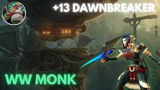 +13 Dawnbreaker | Windwalker Monk | 1.6m Overall | The War Within