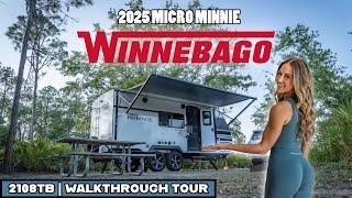 ULTIMATE Tiny Camper Tour! 2025 Winnebago Micro Minnie Walkthrough Tour!