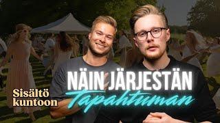 #19 Lauri Kaivoluoto | Tapahtuman järjestäminen | Sisältö Kuntoon Podcast