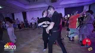 Denis Romanov and Irina Shvetsova-Volodina Salsa Dancing at 3 Front Relax, Sunday 08.08.2021