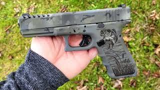Laser Stippling on a Glock, Gun Laser Engraving Settings