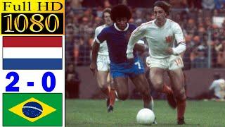 Netherlands 2-0 Brazil world cup 1974 | Full highlight | 1080p HD | Johan Cruyff | Ruud Krol