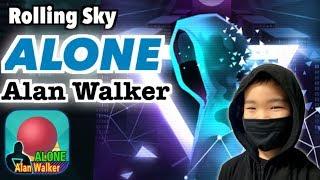 Rolling Sky【Alone (Alan Walker)】100%(5gems) ローリングスカイ【Alone】クリア