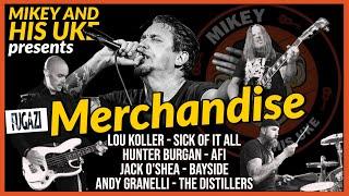 FUGAZI 'MERCHANDISE' COVER - FEAT: AFI, SICK OF IT ALL, THE DISTILLERS, BAYSIDE, FAIRMOUNTS