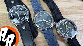 Vario 1945 D12 and 1918 Pilot watches