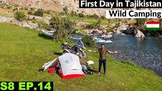 Never EXPECTED to See this all on First Day in Tajikistan   S8 EP.14 |Pakistan to Japan Motorcycle