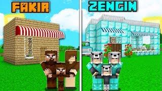 FAKİR AİLE DÜKKAN VS ZENGİN AİLE DÜKKAN!  - Minecraft