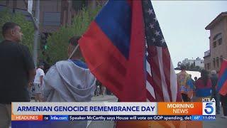 Armenian community commemorates genocide, draws attention to ongoing conflict with Azerbaijan