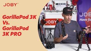 Bendy Tripod Faceoff: JOBY GorillaPod 3K Vs. GorillaPod 3K PRO