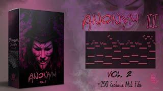 [+250] MIDI FLES "ANONYM VOL.2" Trap Guitar Dark Emotional midi kit