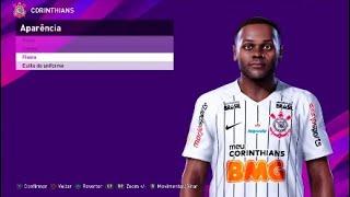 eFootball PES 2020 - APARÊNCIA do ATACANTE VÁGNER LOVE ( CORINTHIANS )