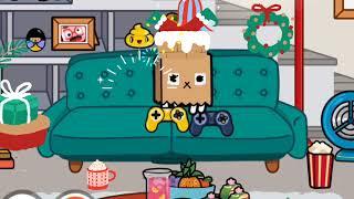 Merry Christmas/ Crumpet Santa Claus #game Toca boca  Christmas gifts #tocaboca  #christmas 