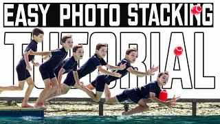 Creating a composite image by photo stacking multiple Photographs (using Lightroom and Photoshop)