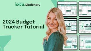 Excel Dictionary's 2024 Budget Tracker Tutorial