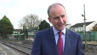 Taoiseach Michael Martin visits Navan and talks to Meath Chronicle about the Dublin Navan rail line