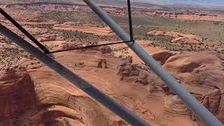 Delicate Arch flyby - Arches National Park Utah